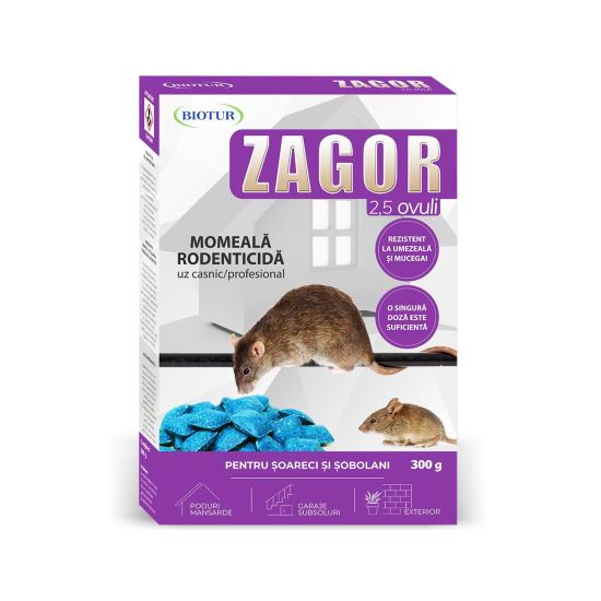 [PROMO] ZAGOR OVULI 25 PPM 3,6 KG (BAX x 12 CUT x 300 G) 3 BAXURI CU -10% DISCOUNT