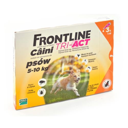 FRONTLINE TRI-ACT S (5-10KG) CUT 3 PIP 