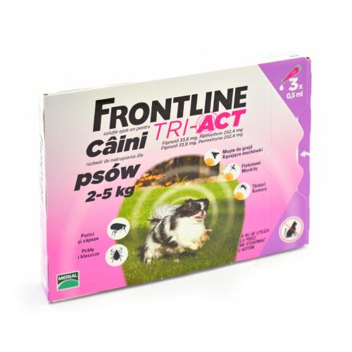 FRONTLINE TRI-ACT XS (2-5 KG) CUT 3 PIP 