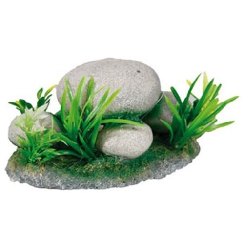DECOR ACVARIU PIETRE+PLANTE 