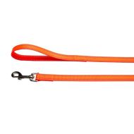 LESA PENTRU CAINI NYLON ORANGE REFLECTORIZANT 15MM*130CM
