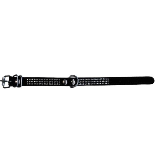 ZGARDA VELUR PENTRU CAINI  MILAN STRASURI 3 RANDURI 25CM
