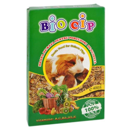 [PROMO] HRANA COMPLETA BIOCIP PENTRU PORCUSORI DE GUINEEA  400G 11+1 GRATIS