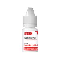 SOLUTIE OFTALMICA PENTRU CAINI SI PISICI OPTI-CLOR 7.5ML