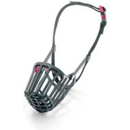 BOTNITA PENTRU CAINI  PLASTIC L NEAGRA 34CM/34-58CM