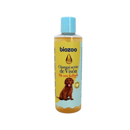 [PROMO] BIOZOO SAMPON PENTRU CAINI CU ULEI DE VIZON 250ML 10+1 GRATIS