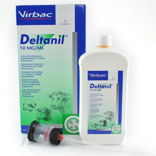 DELTANIL 10 MG/ML POUR-ON 1 L