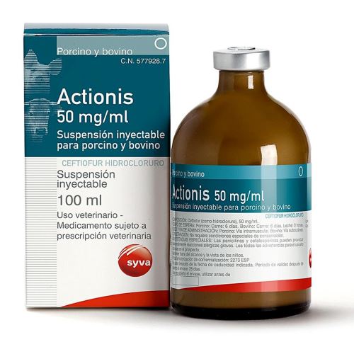 ACTIONIS 100 ML(ceftiofur)