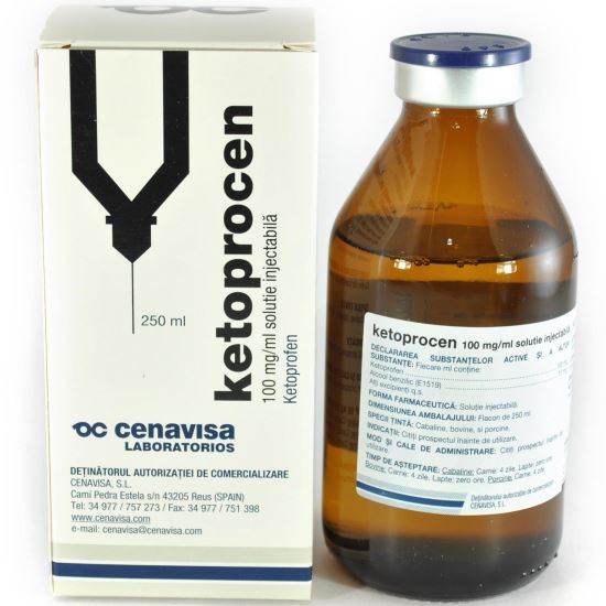 [PROMO] KETOPROCEN 100MG/ML 100ML 2 FLACOANE CU -10% DISCOUNT