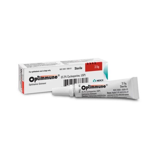 [PROMO] OPTIMMUNE UNGUENT OFTALMIC PENTRU CAINI 3.5G 2 FLACOANE CU -8% DISCOUNT