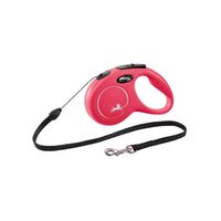 LESA PENTRU CAINI KERBL FLEXI CLASSIC CU FIR S 5M/12KG RED