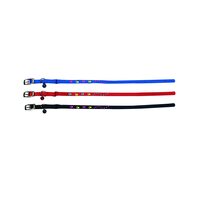 ZGARDA PENTRU PISICI FLAMINGO PAW PRINT CU CLOPOTEL 30CMx10MM