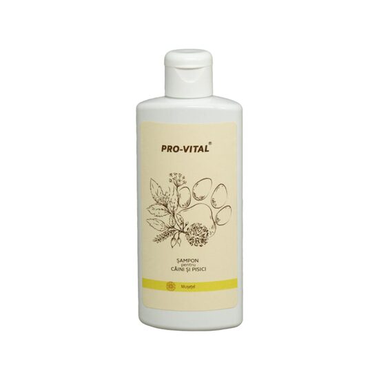 PRO-VITAL SAMPON CAINI/PISICI CU MUSETEL 200ML