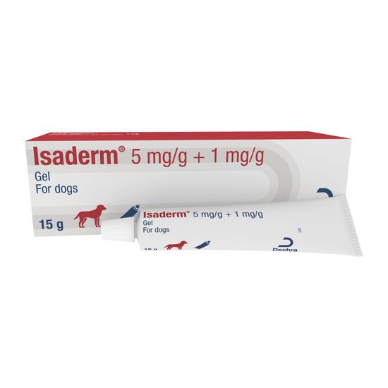 [PROMO] TRATAMENT DERMATITA CAINI ISADERM GEL 5MG/G+1MG/G 10 TUBURI + 3 GRATIS