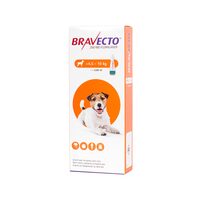 [PROMO] BRAVECTO SPOT-ON ANTIPARAZITAR EXTERN CAINE 250MG (4.5-10KG) 5 CUTII CU -10% DISCOUNT +1 BRAVECTO TRIUNO ANTIPARAZITAR INTERN SI EXTERN CAINE 50MG (2.5-5KG) GRATIS