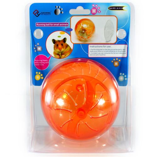 SFERA PLASTIC HAMSTERI M-0101, COLOR, 13 CM