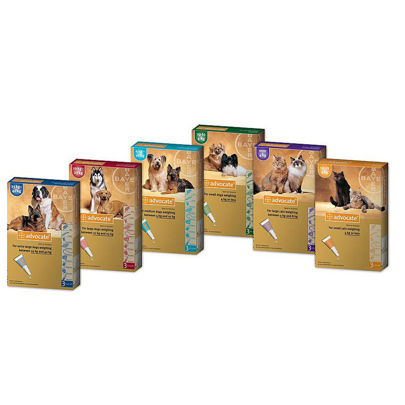 ADVOCATE DOG 10-25 KG*3 PIP