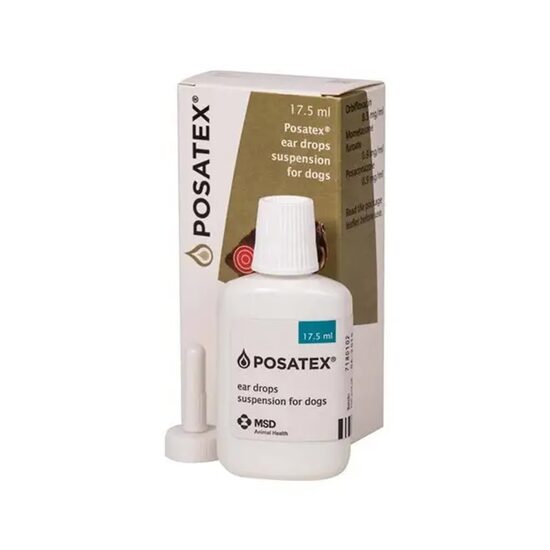 SOLUTIE OTICA PENTRU CAINI POSATEX 15G / 17.5ML 