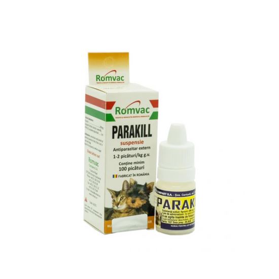 PARAKILL ANTIPARAZITAR EXTERN CAINI PISICI (FIPRONIL) 5ML