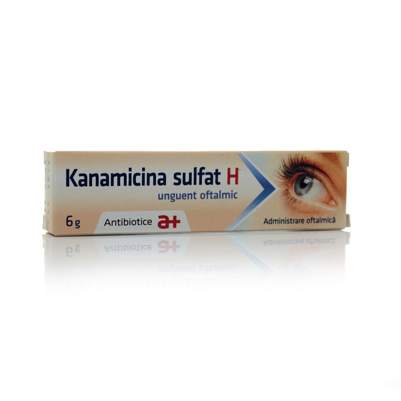 UNGUENT OFTALMIC CU KANAMICINA H 6G 