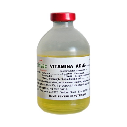 VITAMINA AD3E INJECTABIL 100 ML