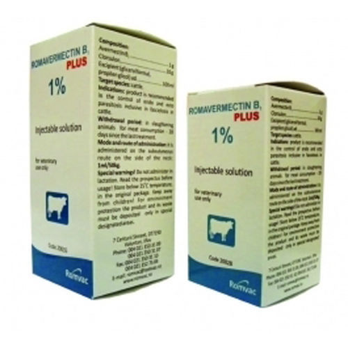 ROMAVERMECTIN PLUS INJECTABIL 50ML