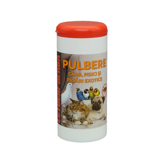 ECTOCID HERBA PULBERE ANTIPARAZITARA CAINI/PISICI/PASARI EXOTICE 50G