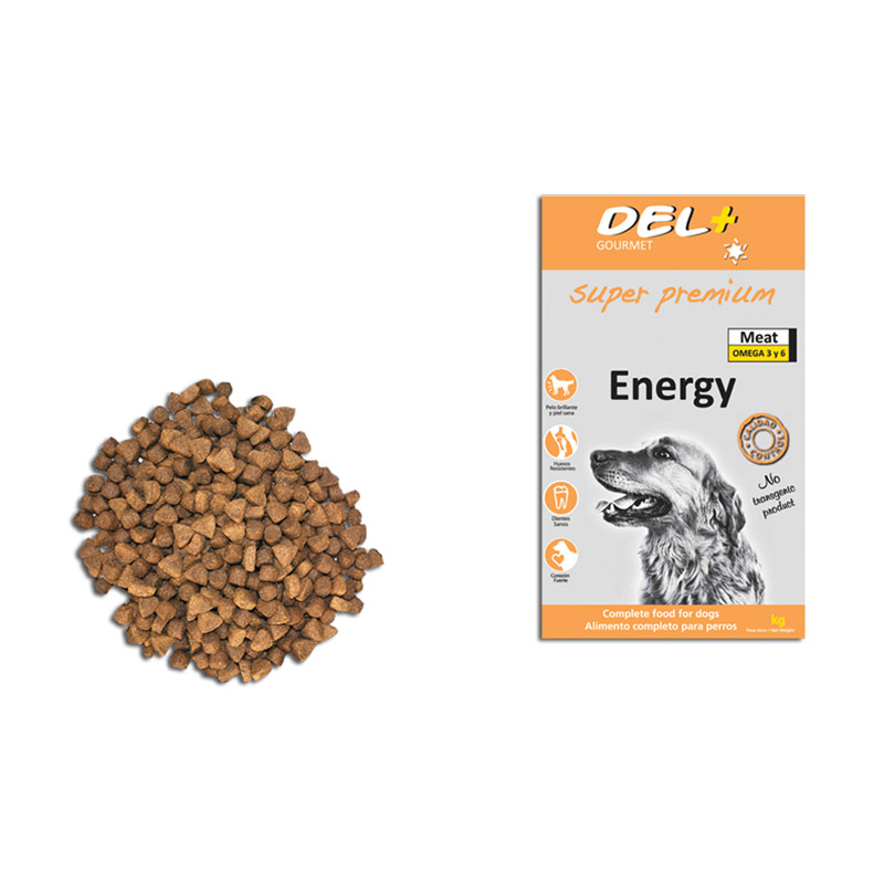 HRANA USCATA SUPER PREMIUM PENTRU CAINI GOURMET DEL+ DOG ENERGY 15KG 
