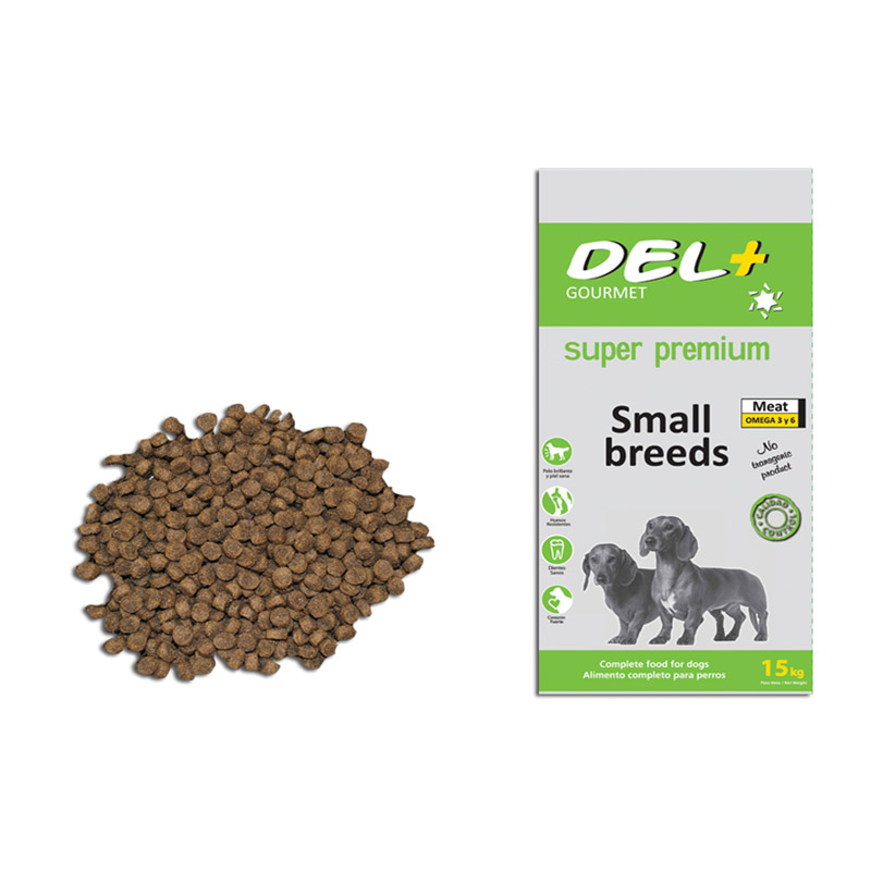 HRANA USCATA SUPER PREMIUM PENTRU CATELUSI DE TALIE MICA GOURMET DEL+ SMALL BREED 15KG 