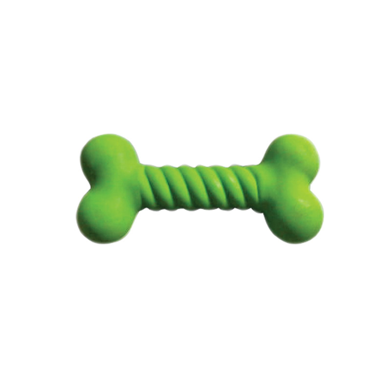 JUCARIE PENTRU CAINI OS CAUCIUC RASUCIT 14x3CM 