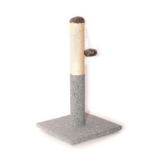 SISAL PENTRU PISICI SUPORT PATRAT 28x28x44(h)cm/CF820