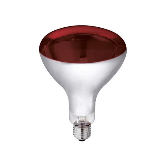 BEC INFRAROSU KERBL CU STICLA ROSIE 150W